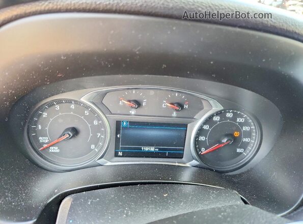 3GKALTEV0JL204307 2018 GMC TERRAIN Red ხელსაწყოთა პანელის ხედი