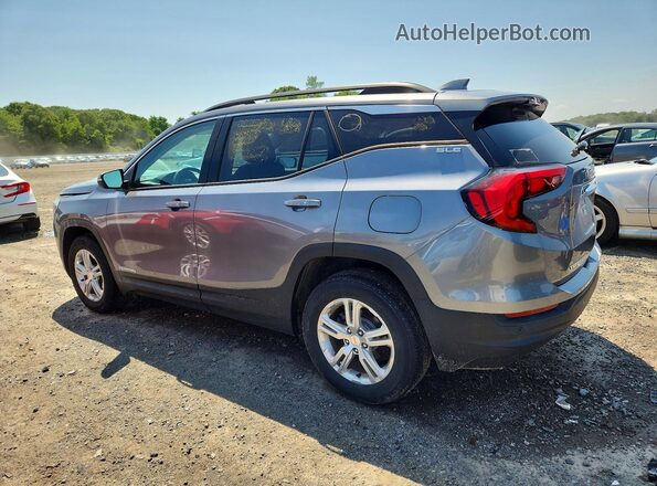 3GKALTEV0KL178258 2019 GMC TERRAIN Gray Հետևի ձախ