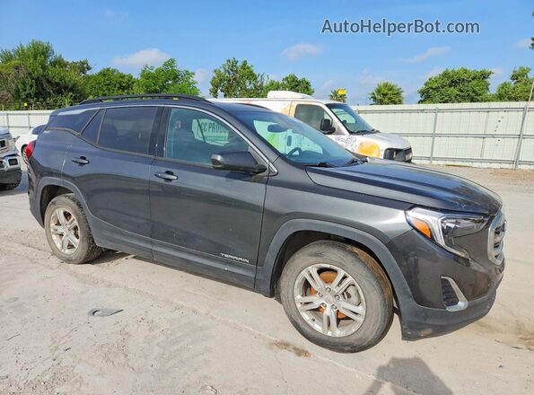 3GKALTEV0LL129501 2020 GMC TERRAIN Gray Front right