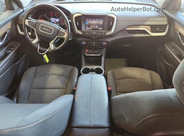 3GKALTEV0LL129501 2020 GMC TERRAIN Gray Dashboard view