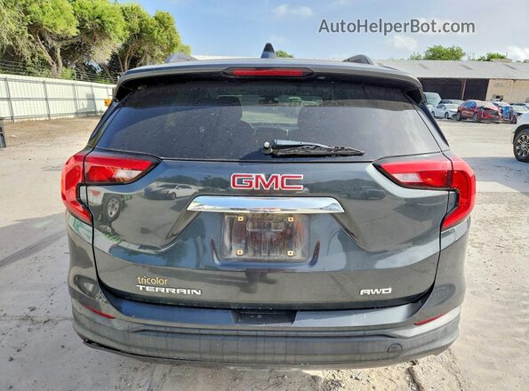 3GKALTEV0LL129501 2020 GMC TERRAIN Gray Rear view