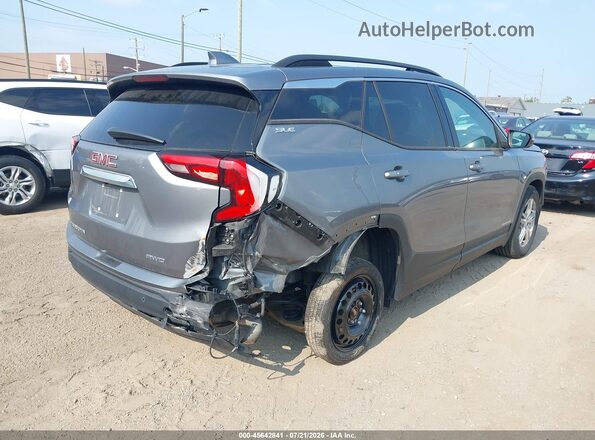 3GKALTEV0LL143107 2020 GMC TERRAIN Gray Rear right