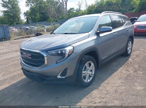 3GKALTEV0LL143107 2020 GMC TERRAIN Gray Front left
