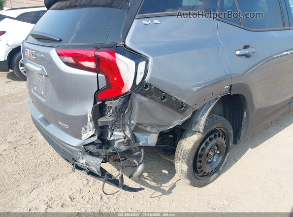 3GKALTEV0LL143107 2020 GMC TERRAIN Gray Front view