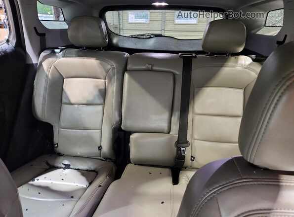 3GKALTEV0LL345574 2020 GMC TERRAIN White Vista de los asientos traseros