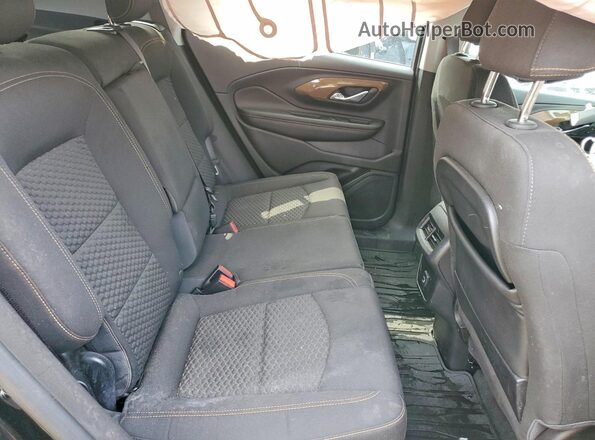 3GKALTEV1JL310023 2018 GMC TERRAIN Charcoal Rear interior view