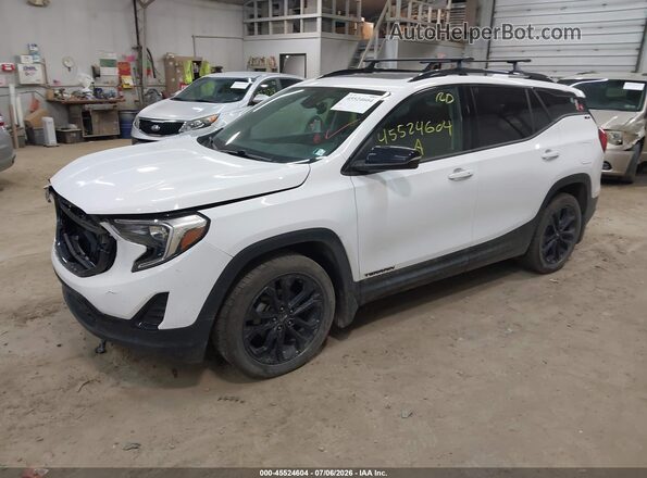 3GKALTEV1LL202648 2020 GMC TERRAIN White Przód lewy