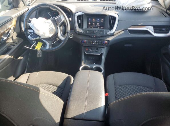 3GKALTEV1ML354026 2021 GMC TERRAIN Gray Առջևի վահանակի տեսք