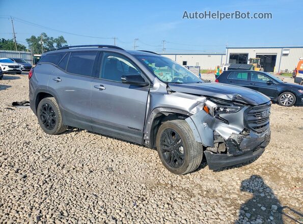 3GKALTEV1ML354026 2021 GMC TERRAIN Gray Առջևի աջ