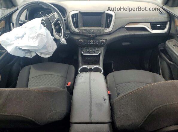 3GKALTEV1ML369903 2021 GMC TERRAIN Белый Вид панели приборов