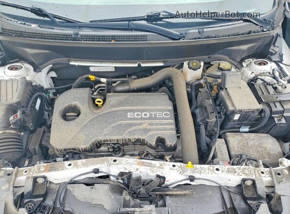 3GKALTEV1ML369903 2021 GMC TERRAIN Белый Вид подкапотного пространства