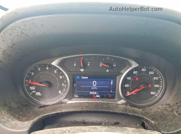 3GKALTEV1ML369903 2021 GMC TERRAIN Белый Вид щитка приборов