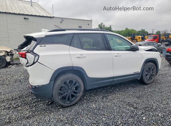 3GKALTEV1ML369903 2021 GMC TERRAIN Белый Задняя правая четверть