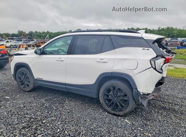3GKALTEV1ML369903 2021 GMC TERRAIN Белый Задняя левая четверть