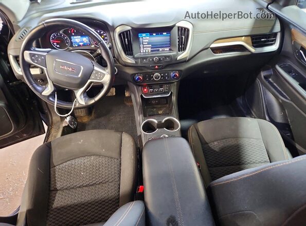 3GKALTEV1ML396485 2021 GMC TERRAIN Black Вид панелі приладів