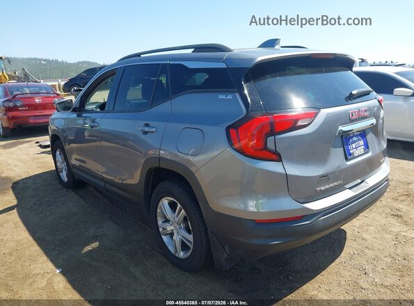 3GKALTEV2JL169222 2018 GMC TERRAIN Gray Tył lewy