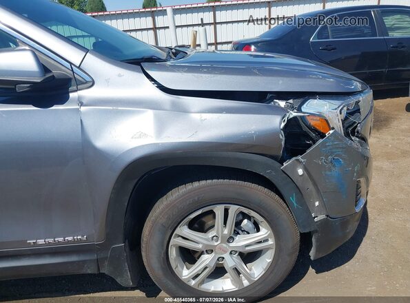 3GKALTEV2JL169222 2018 GMC TERRAIN Gray 
