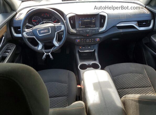 3GKALTEV2JL206589 2018 GMC TERRAIN Gray Widok deski rozdzielczej