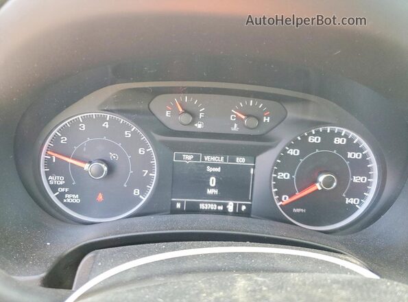 3GKALTEV2JL206589 2018 GMC TERRAIN Gray Widok zestawu wskaźników