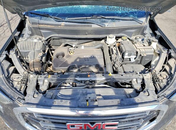 3GKALTEV2JL206589 2018 GMC TERRAIN Gray Widok wnętrza z tyłu