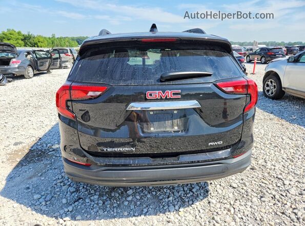 3GKALTEV2JL336162 2018 GMC TERRAIN Black უკანა ხედი