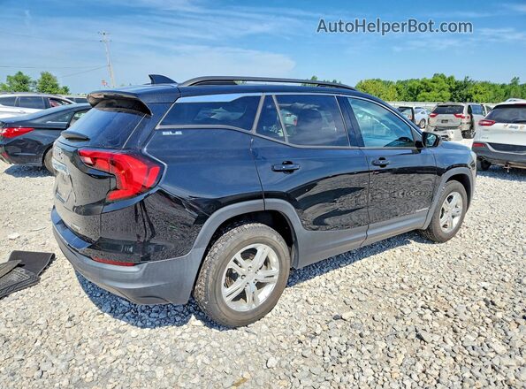 3GKALTEV2JL336162 2018 GMC TERRAIN Black უკანა მარჯვენა