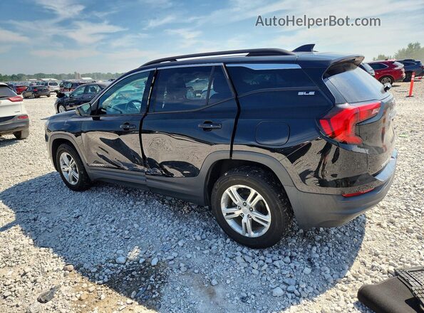 3GKALTEV2JL336162 2018 GMC TERRAIN Black უკანა მარცხენა