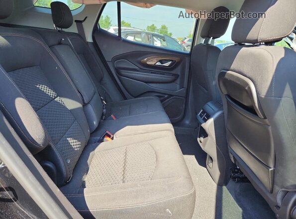 3GKALTEV2JL336162 2018 GMC TERRAIN Black უკანა სალონის ხედი