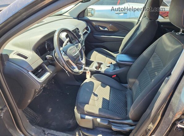 3GKALTEV2KL143964 2019 GMC TERRAIN Gray Widok wnętrza z przodu