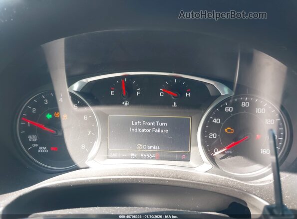 3GKALTEV2LL213397 2020 GMC TERRAIN White Widok tylnych siedzeń