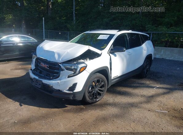 3GKALTEV2LL213397 2020 GMC TERRAIN White Przód lewy