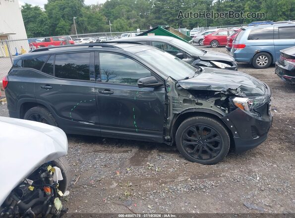 3GKALTEV2LL222021 2020 GMC TERRAIN Gray უკანა სალონის ხედი