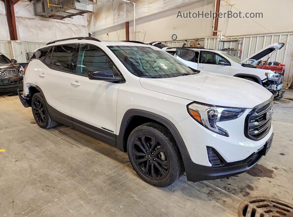 3GKALTEV2ML344279 2021 GMC TERRAIN White Przód prawy