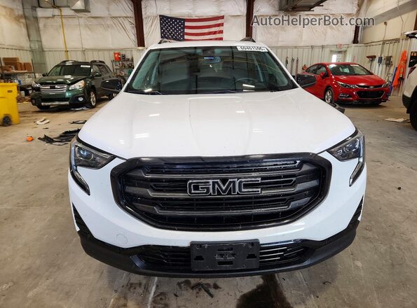 3GKALTEV2ML344279 2021 GMC TERRAIN White Widok z przodu
