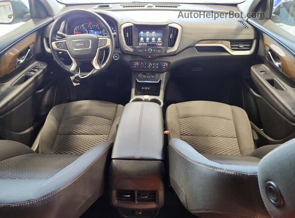 3GKALTEV2ML344279 2021 GMC TERRAIN White Widok deski rozdzielczej