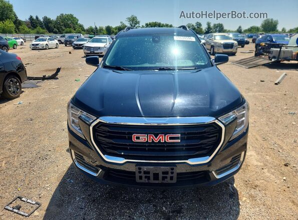 3GKALTEV2NL104392 2022 GMC TERRAIN Black Front view