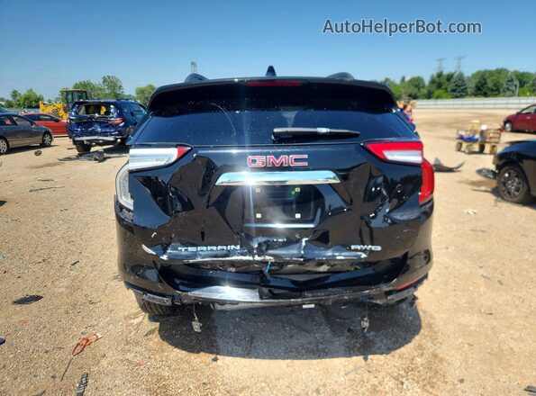 3GKALTEV2NL104392 2022 GMC TERRAIN Black Rear view