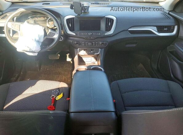 3GKALTEV2NL114968 2022 GMC TERRAIN Black Widok deski rozdzielczej