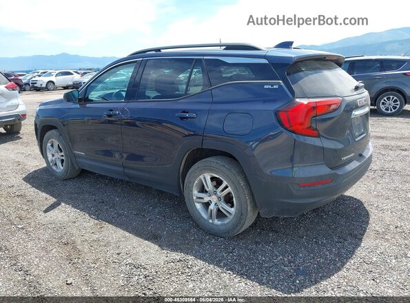 3GKALTEV3JL348126 2018 GMC TERRAIN Purple Tył lewy
