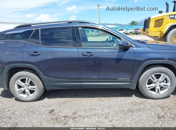 3GKALTEV3JL348126 2018 GMC TERRAIN Purple Widok wnętrza z tyłu