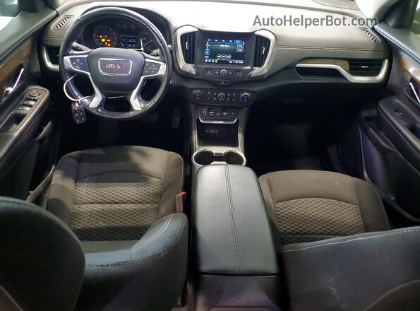 3GKALTEV3JL389274 2018 GMC TERRAIN Серый Вид панели приборов