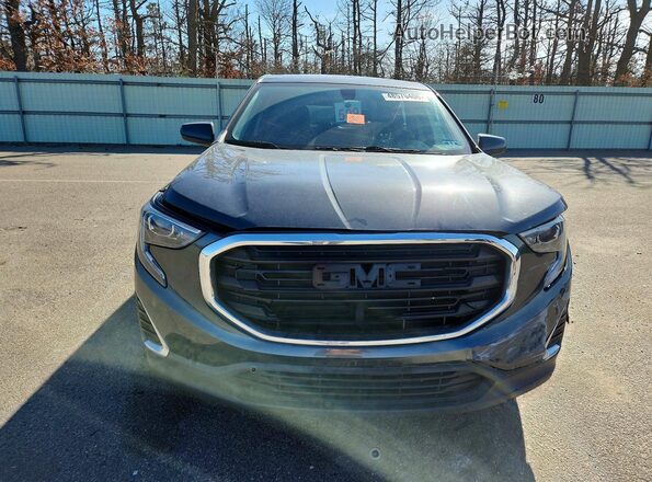 3GKALTEV3JL409877 2018 GMC TERRAIN Charcoal Widok z przodu