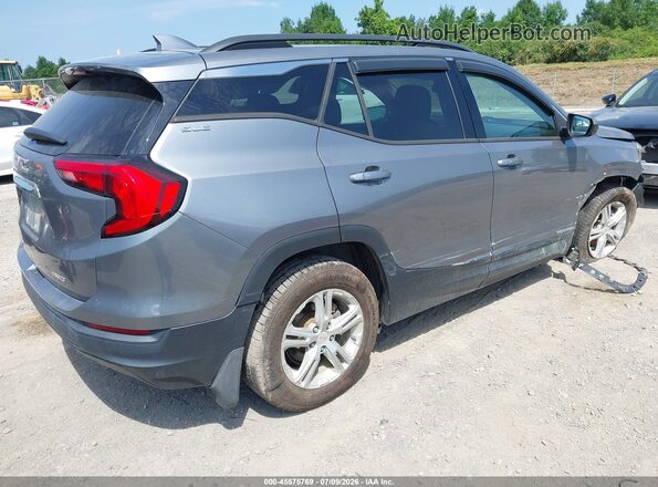 3GKALTEV3KL223709 2019 GMC TERRAIN Gray Rear right