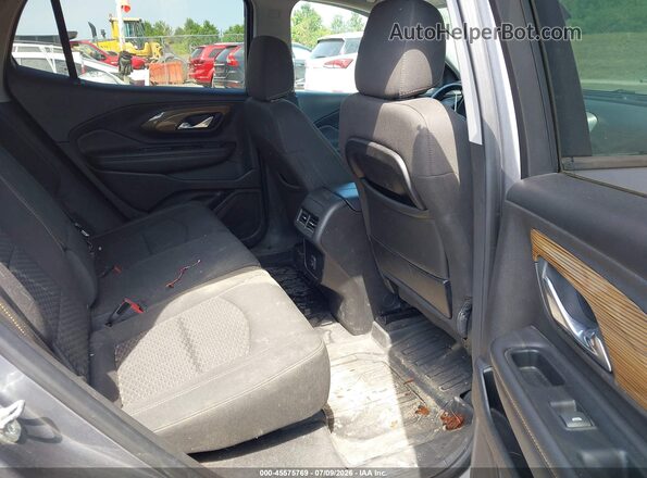 3GKALTEV3KL223709 2019 GMC TERRAIN Gray VIN sticker view