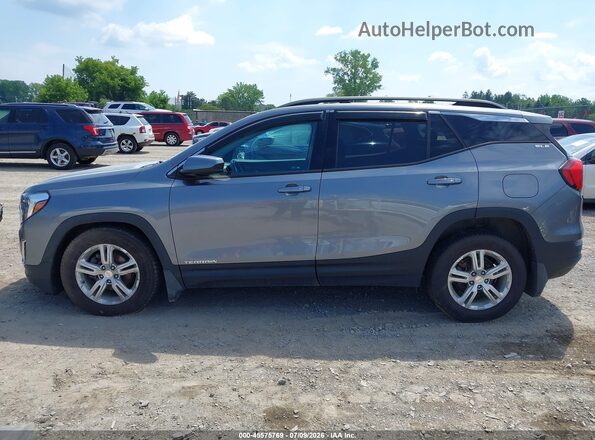 3GKALTEV3KL223709 2019 GMC TERRAIN Gray 360 interior view