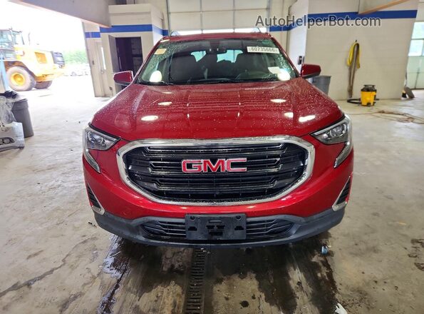 3GKALTEV3KL387574 2019 GMC TERRAIN Red Widok z przodu