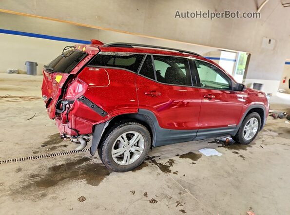3GKALTEV3KL387574 2019 GMC TERRAIN Red Tył prawy