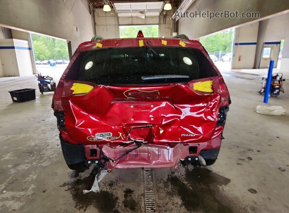 3GKALTEV3KL387574 2019 GMC TERRAIN Red Widok z tyłu