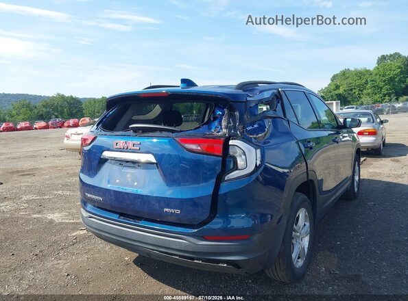 3GKALTEV3LL102292 2020 GMC TERRAIN Blue Vista frontal