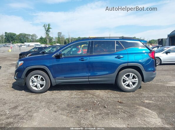 3GKALTEV3LL102292 2020 GMC TERRAIN Blue Vista interior de 360 grados